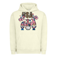 Pigment Pistachio usa america gnome Urban Hoodie - CowhideDigitalArt