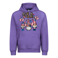 Tulip usa america gnome Urban Hoodie - CowhideDigitalArt