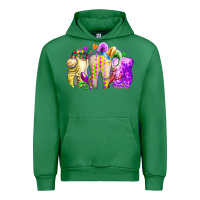 Emerald mardi gras tooth Urban Hoodie - RacoonDesign