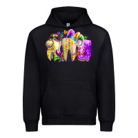 Foreset Green mardi gras tooth Urban Hoodie - RacoonDesign