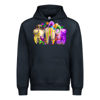 Navy mardi gras tooth Urban Hoodie - RacoonDesign