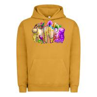 Pigment Peanut Butter mardi gras tooth Urban Hoodie - RacoonDesign