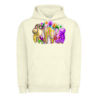 Pigment Pistachio mardi gras tooth Urban Hoodie - RacoonDesign