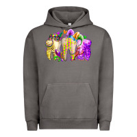 Pigment Tornado mardi gras tooth Urban Hoodie - RacoonDesign
