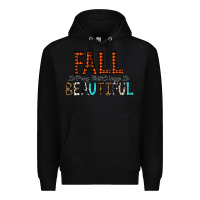 Black Fall Is Proof That Change Is Beautiful Premium Hoodie - CowhideDigitalArt