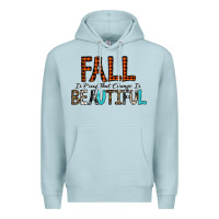 Blue Mist Fall Is Proof That Change Is Beautiful Premium Hoodie - CowhideDigitalArt