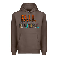 Coffee Fall Is Proof That Change Is Beautiful Premium Hoodie - CowhideDigitalArt