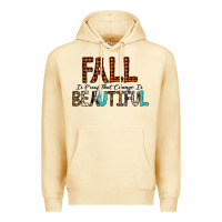 Pina Colada Fall Is Proof That Change Is Beautiful Premium Hoodie - CowhideDigitalArt
