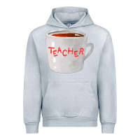 Heather Grey teachers mug  fa element Urban Hoodie - FaDigitalArtStudio