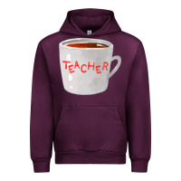Mauve Wine teachers mug  fa element Urban Hoodie - FaDigitalArtStudio