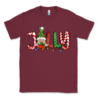 Burgundy jolly gnome Classic Tee - BundleAndBundleShop