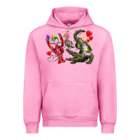 Fuchsia Pink mardi gras Urban Hoodie - RacoonDesign