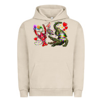 Pigment French Oak mardi gras Urban Hoodie - RacoonDesign