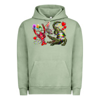 Pigment Oil Green mardi gras Urban Hoodie - RacoonDesign