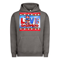 Pigment Tornado love america gnome Urban Hoodie - HRA Design Shop