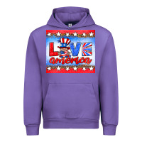 Tulip love america gnome Urban Hoodie - HRA Design Shop