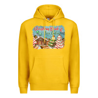 Lemon christmas break and tree cakes Premium Hoodie - FaDigitalArtStudio