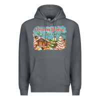 Rock christmas break and tree cakes Premium Hoodie - FaDigitalArtStudio