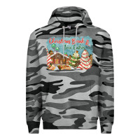 Slate Camo christmas break and tree cakes Premium Hoodie - FaDigitalArtStudio