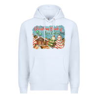 White christmas break and tree cakes Premium Hoodie - FaDigitalArtStudio