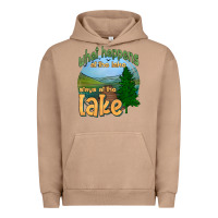 Pigment Burro what happens at the lake stays at the lake Urban Hoodie - HRA Design Shop