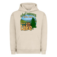 Pigment French Oak what happens at the lake stays at the lake Urban Hoodie - HRA Design Shop