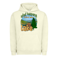 Pigment Pistachio what happens at the lake stays at the lake Urban Hoodie - HRA Design Shop