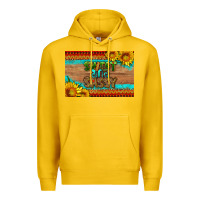 Lemon sweet and sassy juneteenth skinny metal can holder Premium Hoodie - HRA Design Shop
