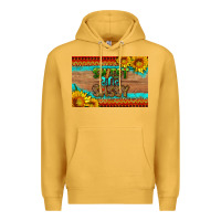 Mustard sweet and sassy juneteenth skinny metal can holder Premium Hoodie - HRA Design Shop