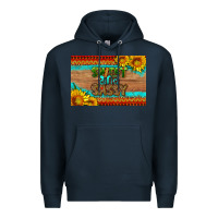 Navy sweet and sassy juneteenth skinny metal can holder Premium Hoodie - HRA Design Shop
