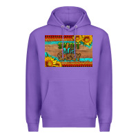 Purple sweet and sassy juneteenth skinny metal can holder Premium Hoodie - HRA Design Shop