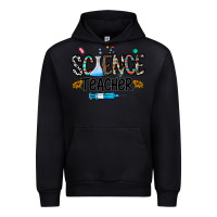 Black science teacher Urban Hoodie - CowhideDigitalArt