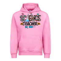 Fuchsia Pink science teacher Urban Hoodie - CowhideDigitalArt