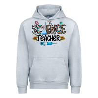 Heather Grey science teacher Urban Hoodie - CowhideDigitalArt