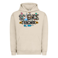 Pigment French Oak science teacher Urban Hoodie - CowhideDigitalArt