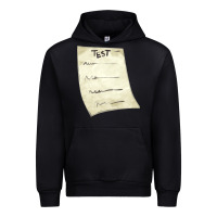 Black test sheet fa element Urban Hoodie - FaDigitalArtStudio