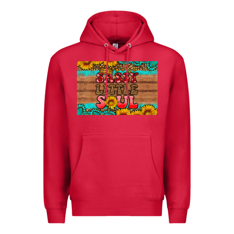 Sassy Little Soul  Skinny Metal Can Holder Premium Hoodie by HRA Design Shop | Teevron
