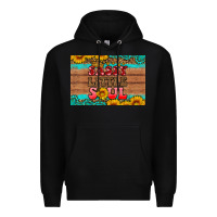 Black sassy little soul  skinny metal can holder Premium Hoodie - HRA Design Shop