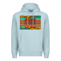Blue Mist sassy little soul  skinny metal can holder Premium Hoodie - HRA Design Shop