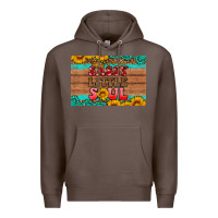 Coffee sassy little soul  skinny metal can holder Premium Hoodie - HRA Design Shop