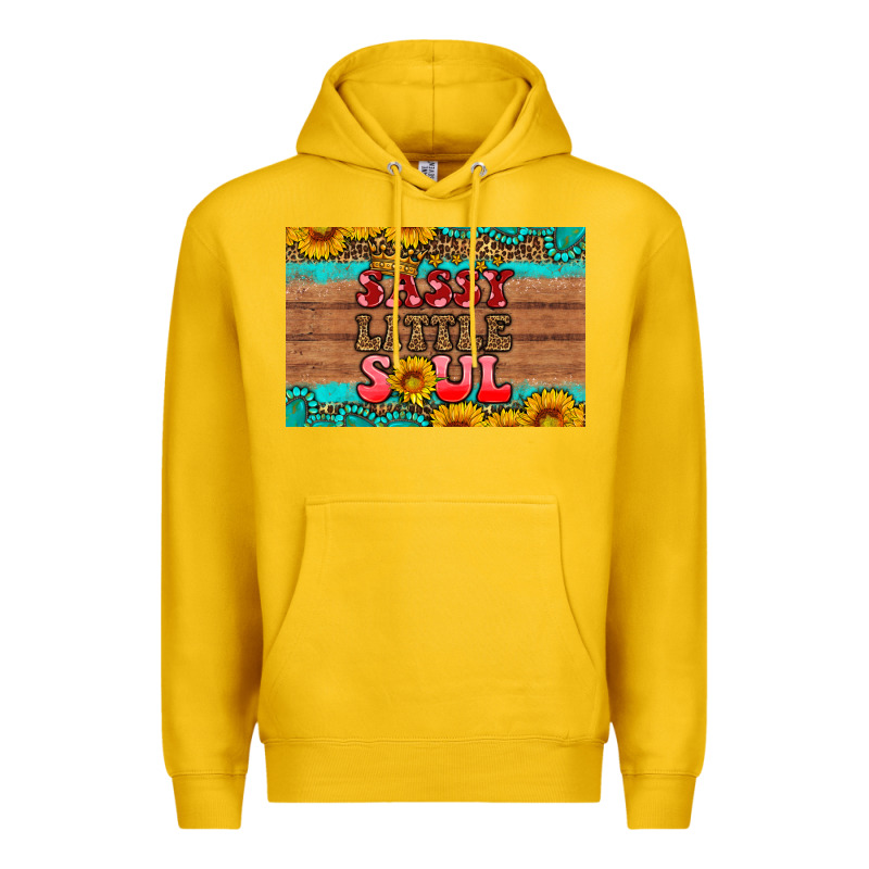 Sassy Little Soul  Skinny Metal Can Holder Premium Hoodie by HRA Design Shop | Teevron