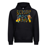 Black school hero Urban Hoodie - CowhideDigitalArt