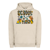 Pigment French Oak school hero Urban Hoodie - CowhideDigitalArt