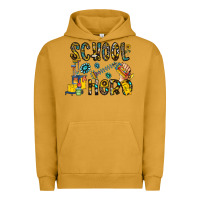 Pigment Peanut Butter school hero Urban Hoodie - CowhideDigitalArt