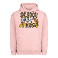 Pigment Salmon school hero Urban Hoodie - CowhideDigitalArt