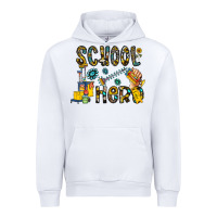 White school hero Urban Hoodie - CowhideDigitalArt