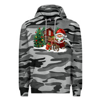 Slate Camo christmas gnomes barnyard Premium Hoodie - FaDigitalArtStudio