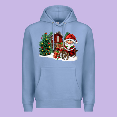 Christmas Gnomes Barnyard Premium Hoodie Designed By Fadigitalartstudio
