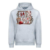 Heather Grey mimi baseball Urban Hoodie - RacoonDesign