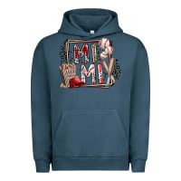 Pigment Midnight Navy mimi baseball Urban Hoodie - RacoonDesign